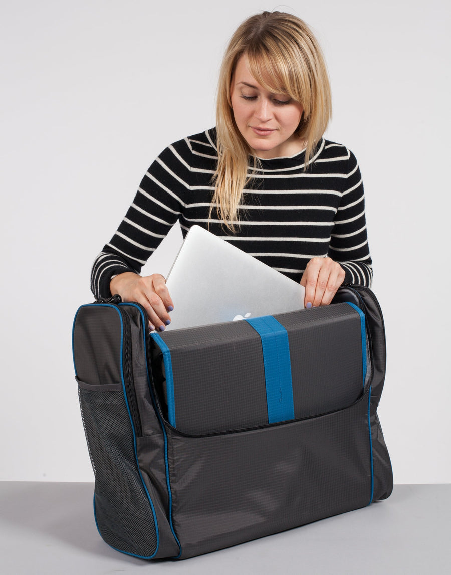 Our bag "fits all Airline sizers perfectly" so you can carry it on with no hassles