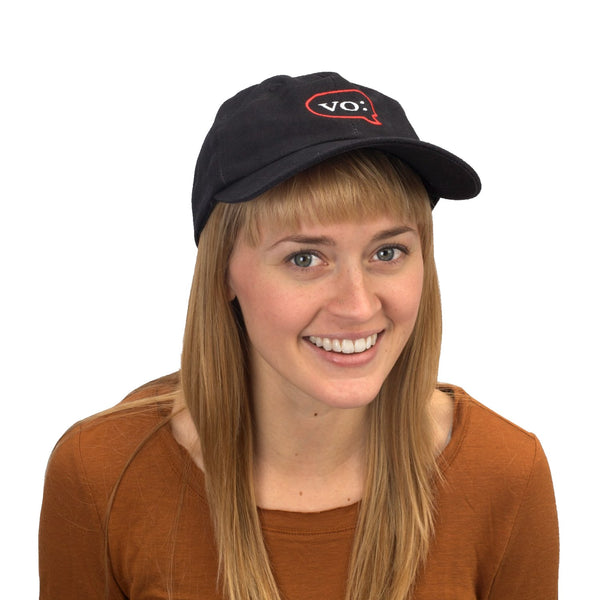 VO: Voiceover Baseball Cap