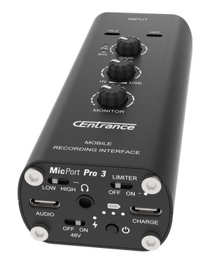 MicPort Pro 3 Third Generation Preamp And Audio Interface